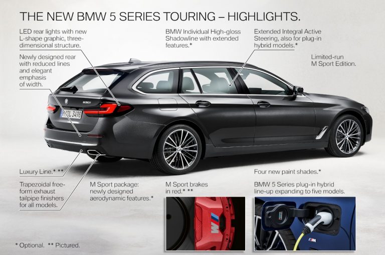 Bmw Serie 5 2020: immagini ufficiali