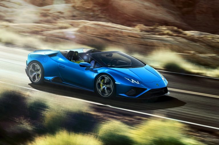Lamborghini Huracàn EVO RWD Spyder 2020: immagini ufficiali