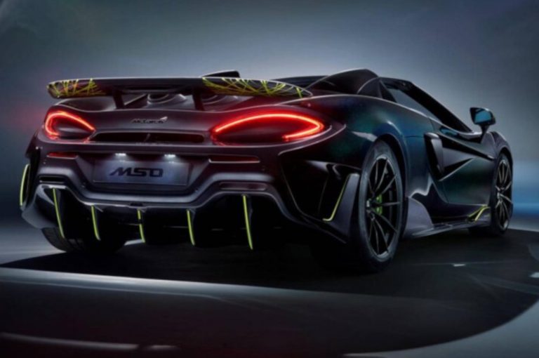 McLaren 600LT Segestria Borealis: immagini ufficiali