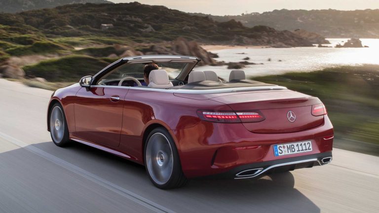 Mercedes Classe E Cabrio 2020: immagini ufficiali