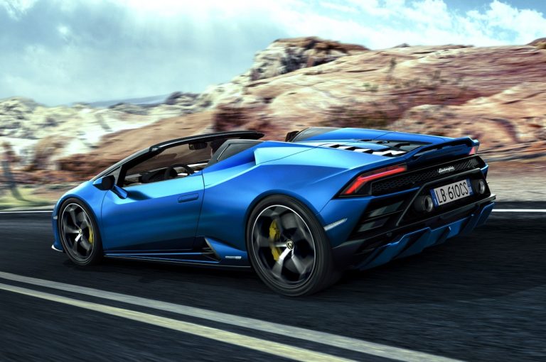 Lamborghini Huracàn EVO RWD Spyder 2020: immagini ufficiali