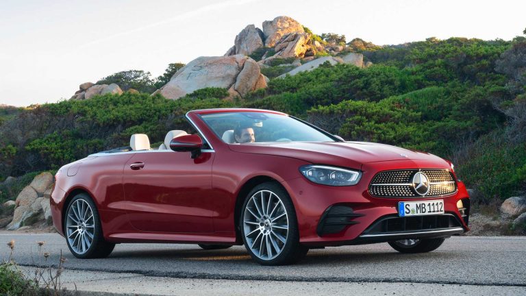 Mercedes Classe E Cabrio 2020: immagini ufficiali
