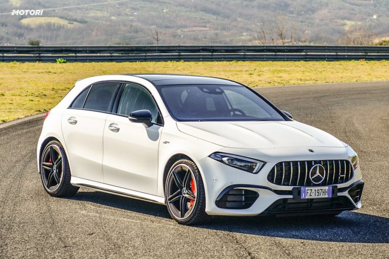 Mercedes Classe A 45 AMG S: la prova su strada e in pista