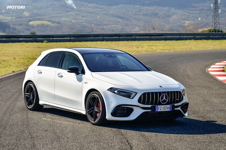 Mercedes Classe A 45 AMG S: la prova su strada e in pista
