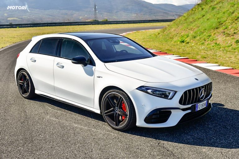 Mercedes Classe A 45 AMG S: la prova su strada e in pista