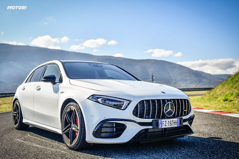 Mercedes Classe A 45 AMG S: la prova su strada e in pista