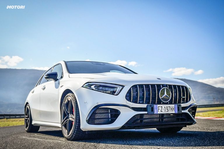 Mercedes Classe A 45 AMG S: la prova su strada e in pista
