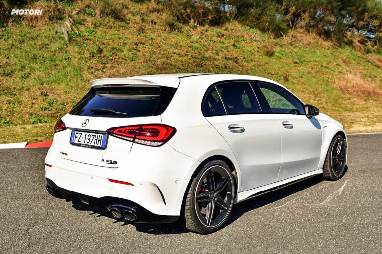 Mercedes Classe A 45 AMG S: la prova su strada e in pista