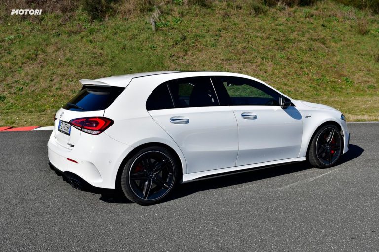 Mercedes Classe A 45 AMG S: la prova su strada e in pista