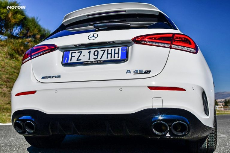 Mercedes Classe A 45 AMG S: la prova su strada e in pista