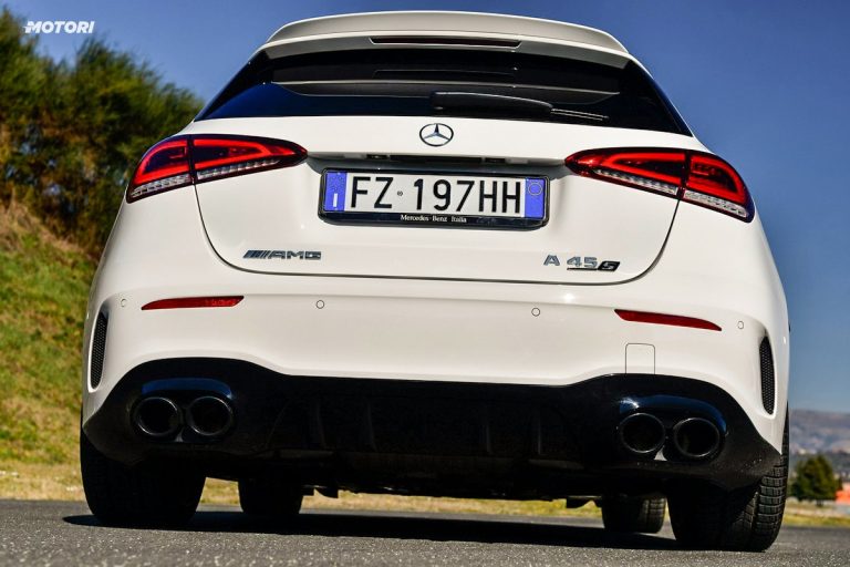Mercedes Classe A 45 AMG S: la prova su strada e in pista