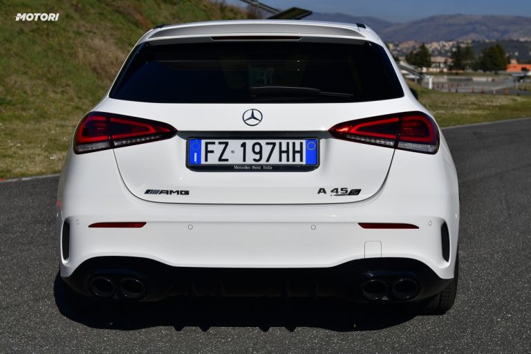 Mercedes Classe A 45 AMG S: la prova su strada e in pista