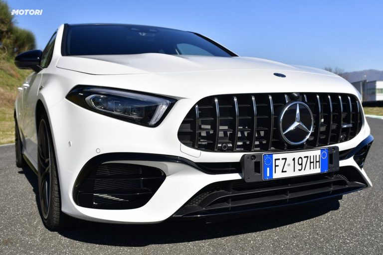 Mercedes Classe A 45 AMG S: la prova su strada e in pista