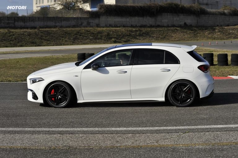 Mercedes Classe A 45 AMG S: la prova su strada e in pista