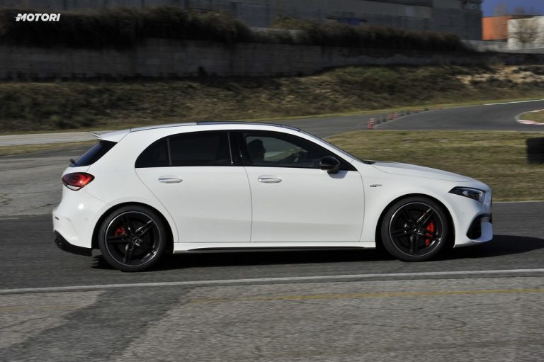 Mercedes Classe A 45 AMG S: la prova su strada e in pista