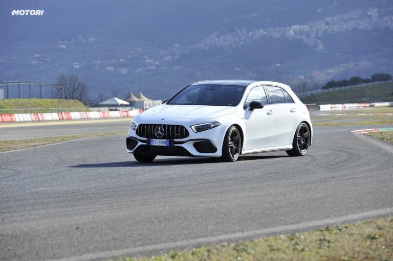 Mercedes Classe A 45 AMG S: la prova su strada e in pista