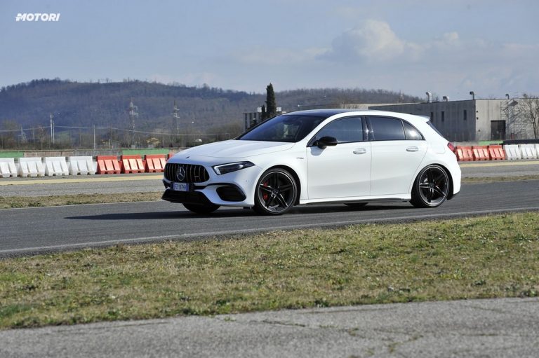 Mercedes Classe A 45 AMG S: la prova su strada e in pista