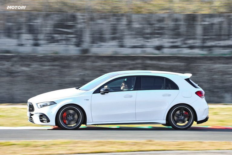 Mercedes Classe A 45 AMG S: la prova su strada e in pista