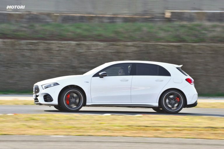 Mercedes Classe A 45 AMG S: la prova su strada e in pista