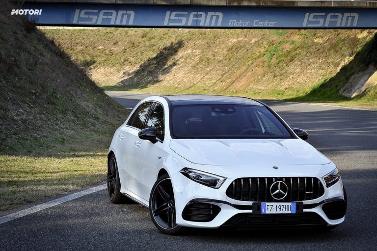 Mercedes Classe A 45 AMG S: la prova su strada e in pista