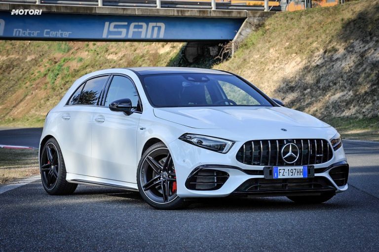 Mercedes Classe A 45 AMG S: la prova su strada e in pista