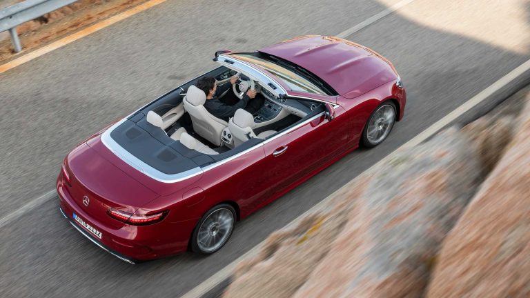 Mercedes Classe E Cabrio 2020: immagini ufficiali