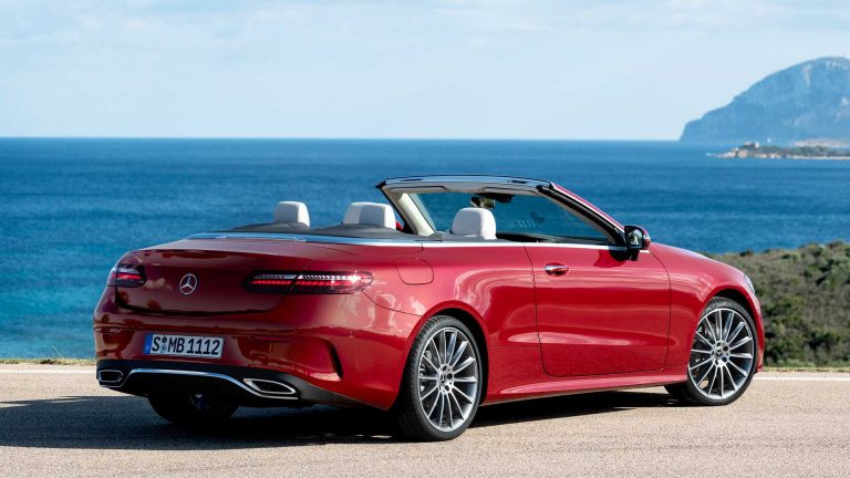 Mercedes Classe E Cabrio 2020: immagini ufficiali