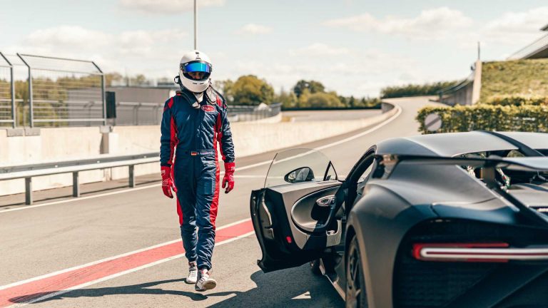 Bugatti Chiron Pur Sport: le immagini dei test