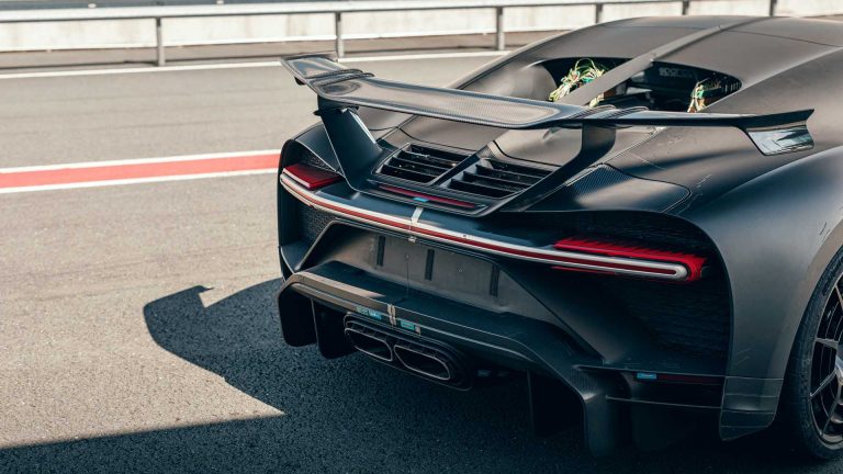 Bugatti Chiron Pur Sport: le immagini dei test