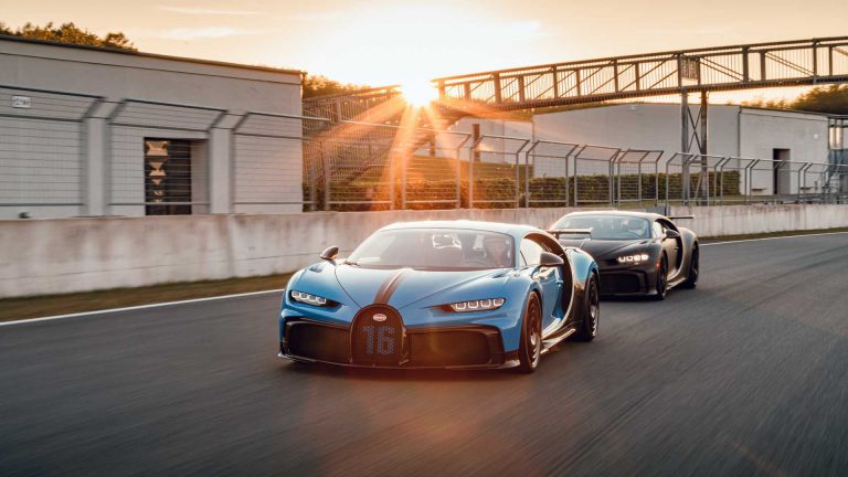 Bugatti Chiron Pur Sport: le immagini dei test