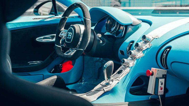 Bugatti Chiron Pur Sport: le immagini dei test