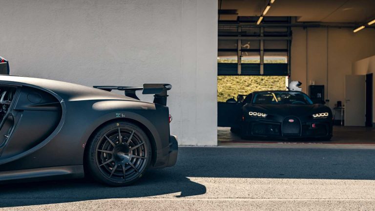 Bugatti Chiron Pur Sport: le immagini dei test