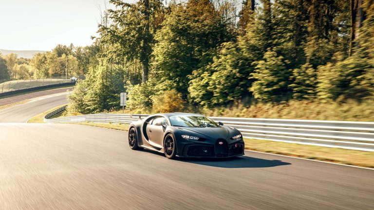 Bugatti Chiron Pur Sport: le immagini dei test