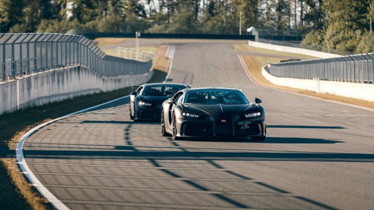 Bugatti Chiron Pur Sport: le immagini dei test