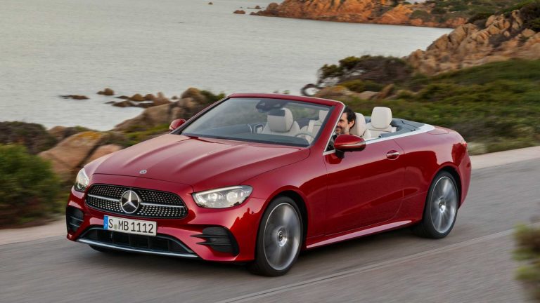 Mercedes Classe E Cabrio 2020: immagini ufficiali