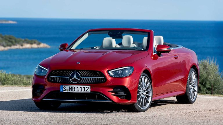 Mercedes Classe E Cabrio 2020: immagini ufficiali
