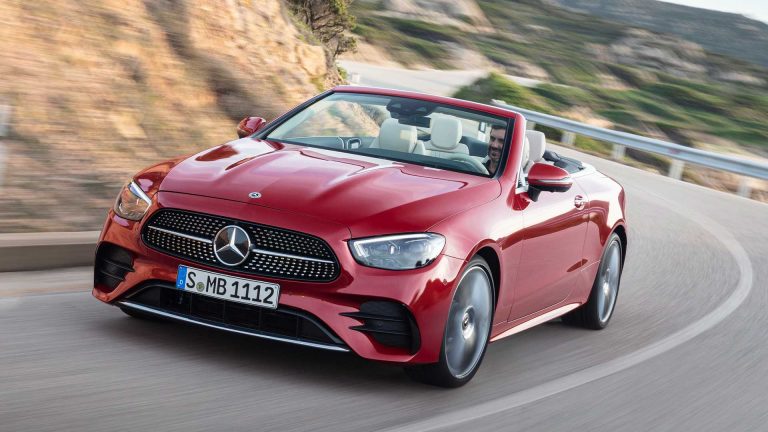 Mercedes Classe E Cabrio 2020: immagini ufficiali