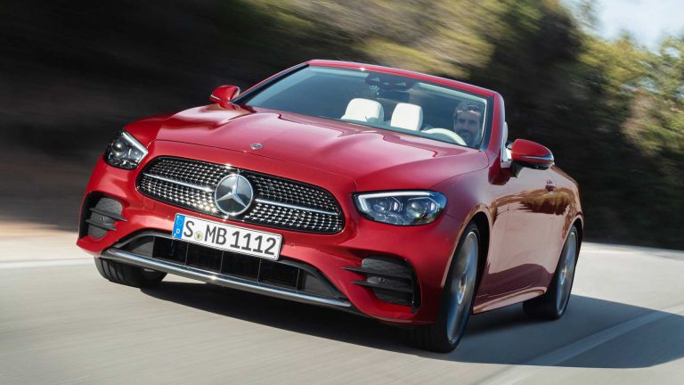 Mercedes Classe E Cabrio 2020: immagini ufficiali