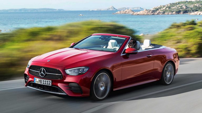 Mercedes Classe E Cabrio 2020: immagini ufficiali