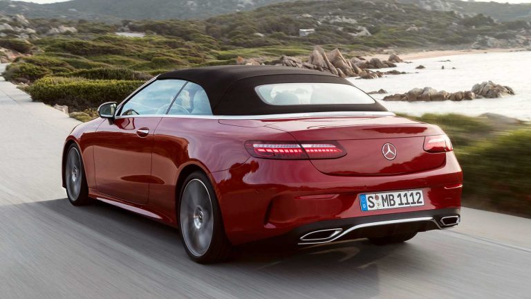 Mercedes Classe E Cabrio 2020: immagini ufficiali
