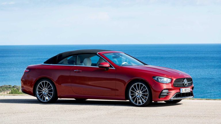 Mercedes Classe E Cabrio 2020: immagini ufficiali