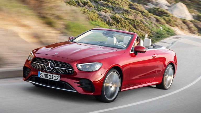 Mercedes Classe E Cabrio 2020: immagini ufficiali