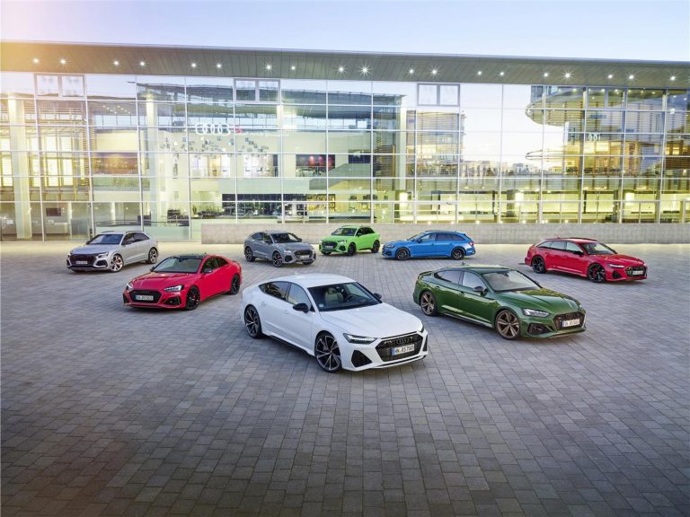 Audi, collaudi per le versioni RS: immagini ufficiali