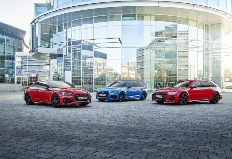 Audi, collaudi per le versioni RS: immagini ufficiali