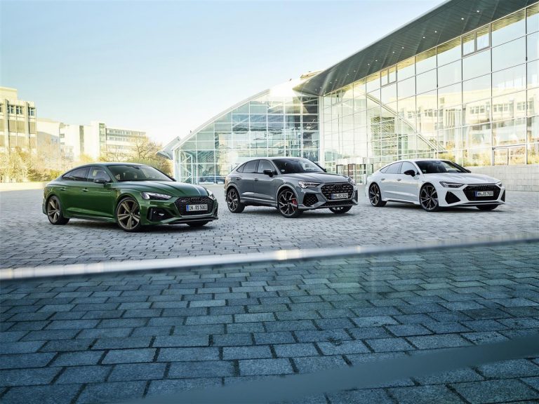 Audi, collaudi per le versioni RS: immagini ufficiali