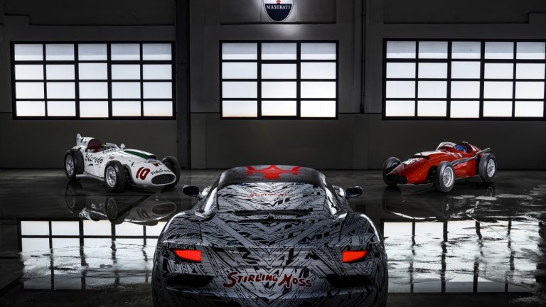 Maserati MC20: una livrea in onore di Stirling Moss