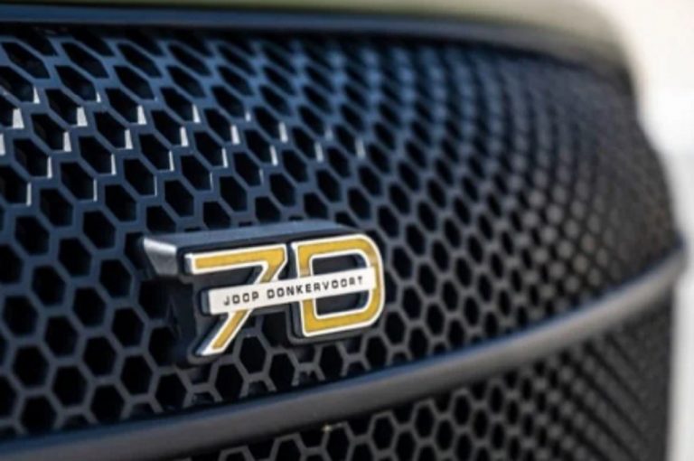 Donkervoort D8 GTO-JD70 2020: immagini ufficiali