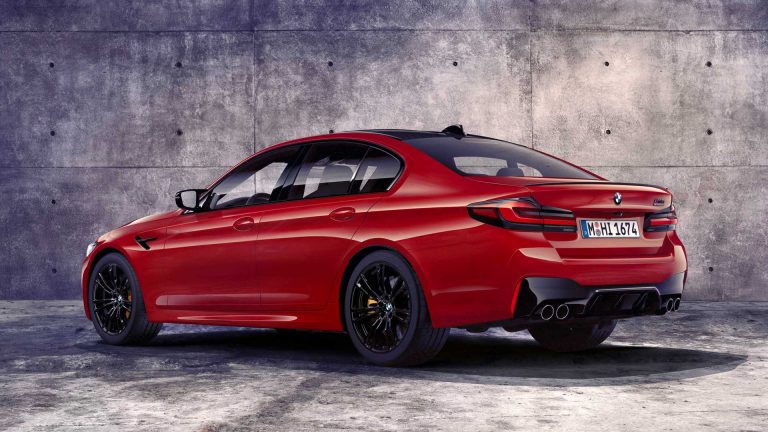 BMW M5 restyling 2020: immagini ufficiali