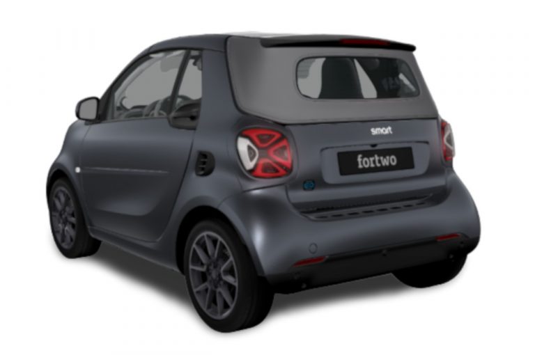 Smart Fortwo EQ Parisblue e Fortwo Cabrio EQ Suitgray 2020: immagini ufficiali