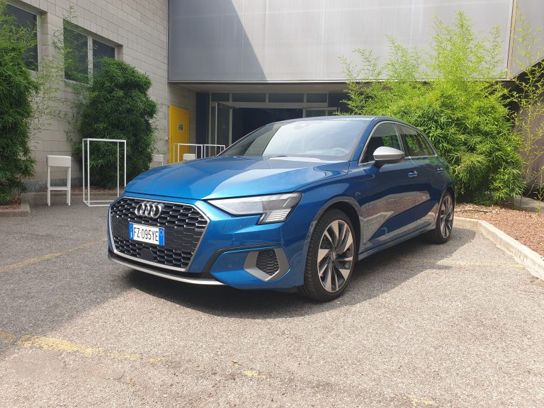 Nuova Audi A3 Sportback 2020: immagini ufficiali